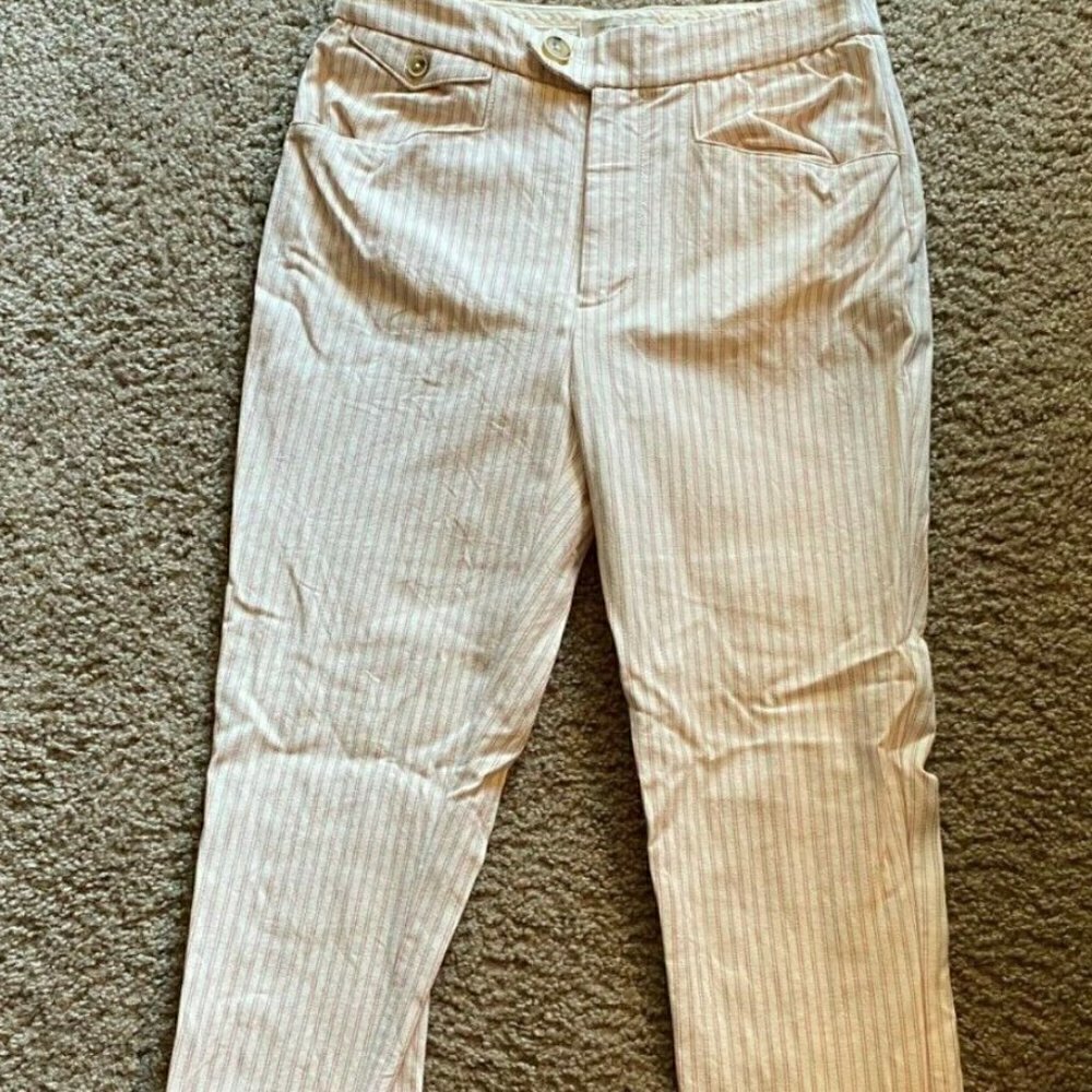 𝅺the Essential‎ Collection By Anthropologie Women's Cream and Red Striped …